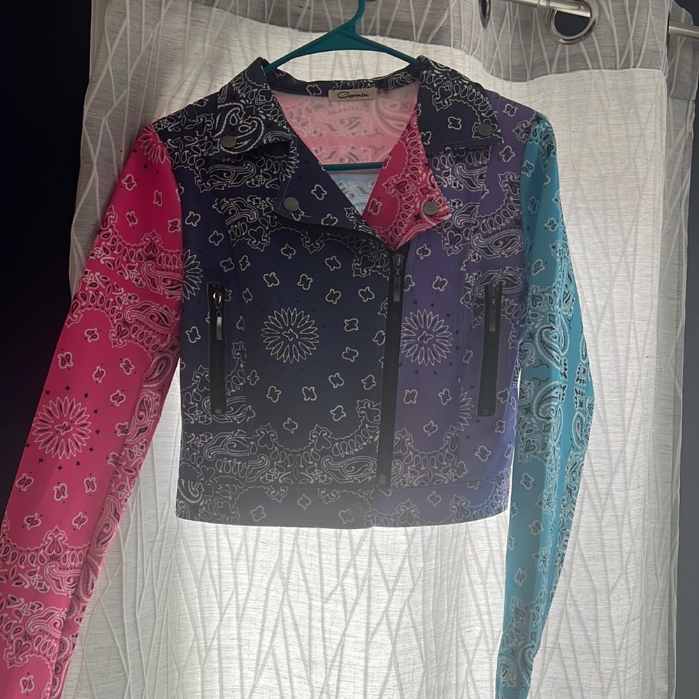 Carmin bandana jacket